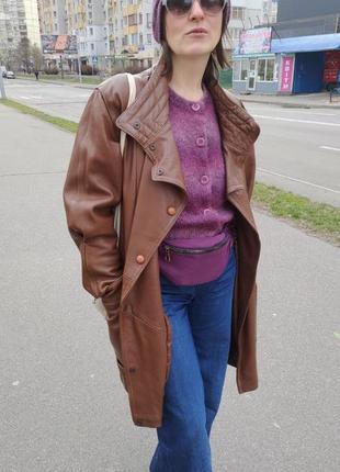 Винтажная куртка косуха пальто6 фото