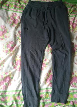 Мужские спортивные штаны,серые джоггеры tb fleece jogger under armour1 фото