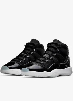 Детские кроссовки air jordan 11 retro (gs) артикул: 378038-011