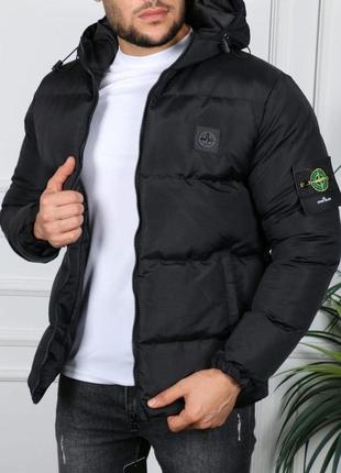 Мужская брендовая зимняя куртка