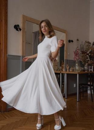 Біла сукня1 фото