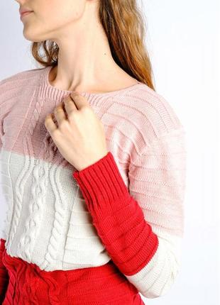 Женский  полушерстяной  свитер5 фото