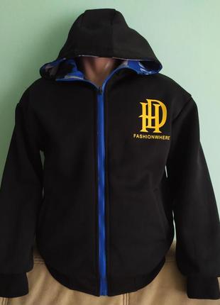 Двостороння підліткова непромокальна куртка