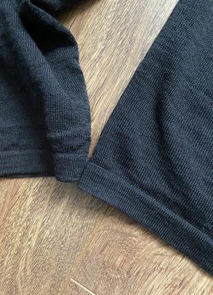 Шерстяний джемпер max mara, брендовий тонкий светр кофта з круглим вирізом, базовый джемпер брендовый6 фото