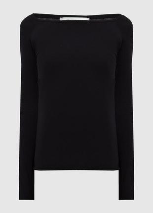 Шерстяний джемпер max mara, брендовий тонкий светр кофта з круглим вирізом, базовый джемпер брендовый3 фото