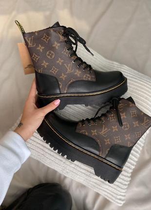 Черевики жіночі dr. martens jadon lv custom/ботинки женские доктор мартэнс жадон