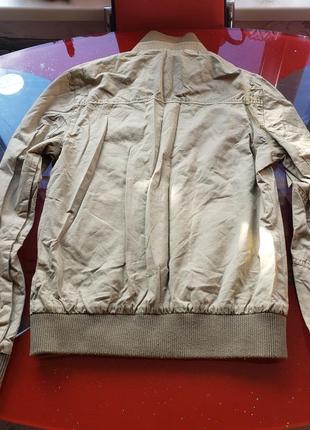 Crafted демисезонная мужская куртка песочная s m 46 48 р новая3 фото