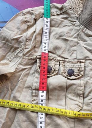 Crafted демисезонная мужская куртка песочная s m 46 48 р новая7 фото