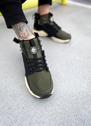 Кросівки чоловічі nike huarache winter acronym khaki/кроссовки мужские найк гуараче акроним4 фото