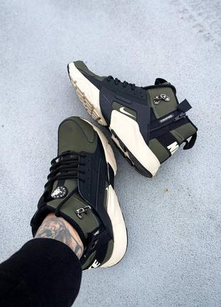 Кросівки чоловічі nike huarache winter acronym khaki/кроссовки мужские найк гуараче акроним7 фото