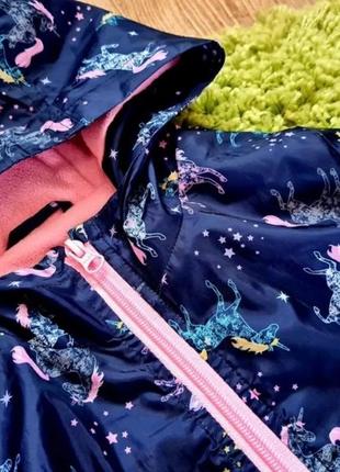 Дождевик, плащ, ветровка на флисе matalan 2