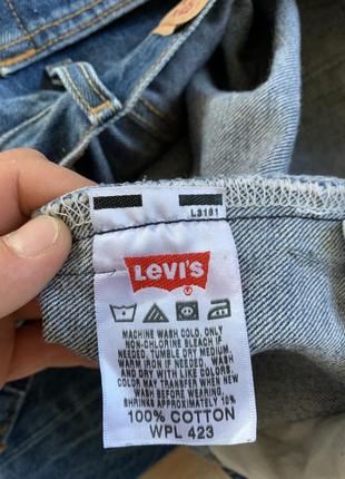 Мужские винтажные джинсы варенки levis 5017 фото