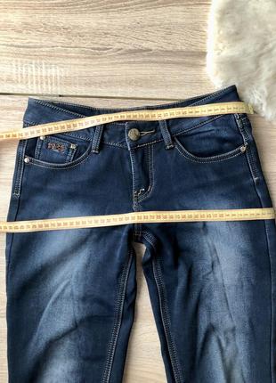 Теплі джинси на флісі зимові штани5 фото