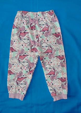 Трикотажные,хлопковые штаны на 18-24 мес