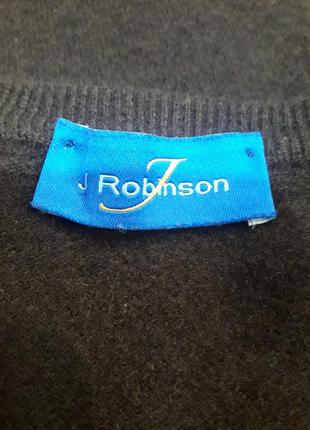 Кашеміровий пуловер шоколадного кольору