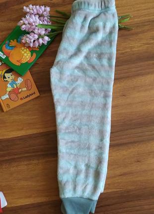 Шикарные меховые штанишки,. брючки для дома и сна lily&dan на ,5-6 лет.3 фото