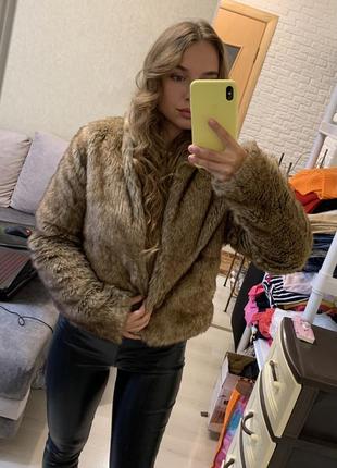 Шуба шубка hollister