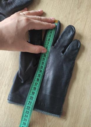 Фирменные мужские кожаные перчатки  calvin klein, оригинал,  сша. размер l(9)9 фото