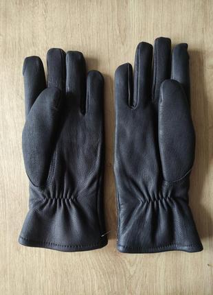 Стильные женские кожаные перчатки spieth& wensky ,  германия.  размер 7,5(l)3 фото