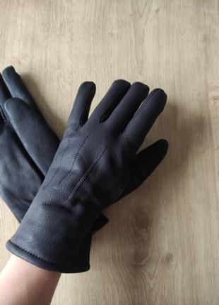 Стильные женские кожаные перчатки spieth& wensky ,  германия.  размер 7,5(l)4 фото