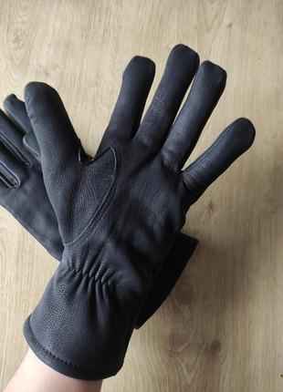 Стильные женские кожаные перчатки spieth& wensky ,  германия.  размер 7,5(l)5 фото