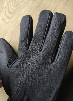 Стильные женские кожаные перчатки spieth& wensky ,  германия.  размер 7,5(l)6 фото