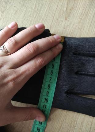 Стильные женские кожаные перчатки spieth& wensky ,  германия.  размер 7,5(l)9 фото