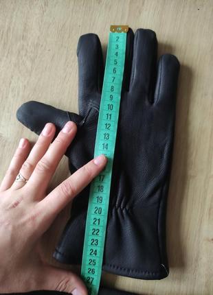 Стильные женские кожаные перчатки spieth& wensky ,  германия.  размер 7,5(l)8 фото