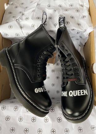 🖤 dr.martens 1460 sex pistols black god save the queen черевики мартінс осінь весна демі черные ботинки берцы доктор мартинс боже храни королеву панк