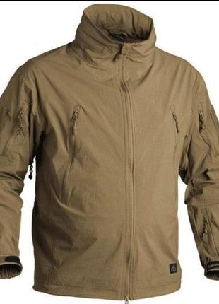 Тактична військова куртка helikon trooper softshell coyote