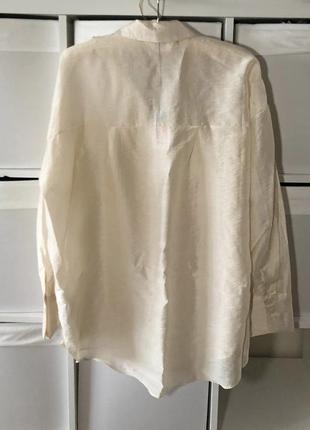Блуза : рубаха : шовк: luxury манжети3 фото