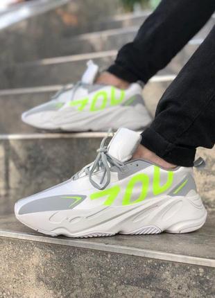 Чоловічі кросівки adidas yeezy boost 700 logo grey white

мужские кроссовки адидас