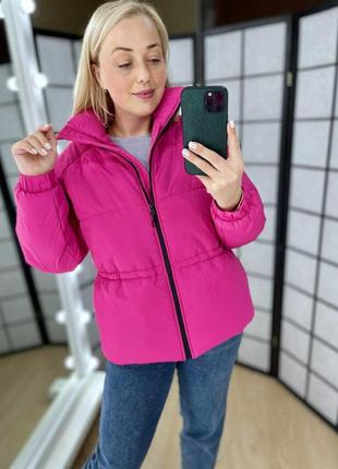 Тёплая куртка плащёвка