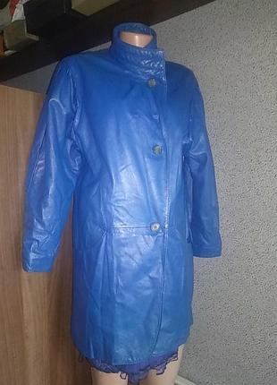 Куртка пиджак кожа винтаж