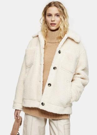 Шуба teddy topshop petite