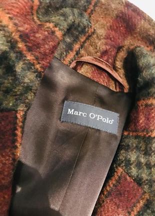 Классное демисезонное шерстяное пальто marc o’polo2 фото