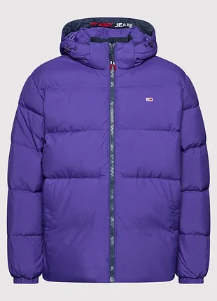 Tommy jeans пуховик essential dm0dm12171 фіолетовий  fit