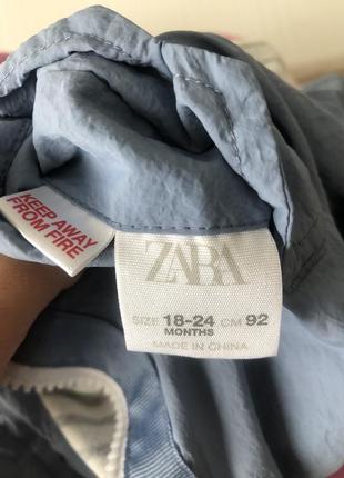 Ветровка двухсторонняя zara4 фото