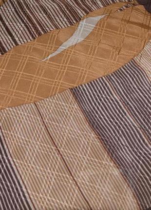 Шелковый фактурный платок4 фото