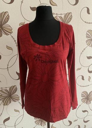 Лонгслив, футболка з довгим рукавом desigual, р. м-л