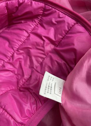 Ярка рожева курточка осіння4 фото