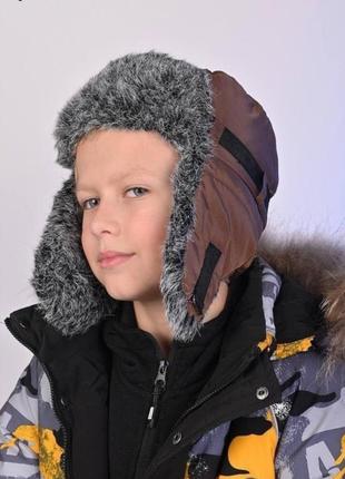 Шапка ушанка 5