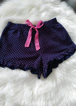 Теплі фланелеві (фланель/байка) шорти для сну/домут