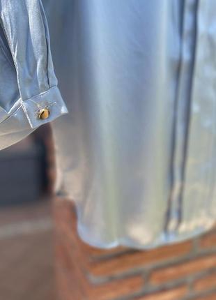 Фірмова стильна натуральна шовкова блуза3 фото