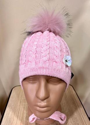 Шапка для дівчинки