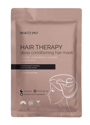 Beautypro hair therapy маска-кондиционер для волос глубокого действия с аргановым маслом 30 г