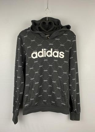 Adidas logo худи кофта с капюшоном свитер