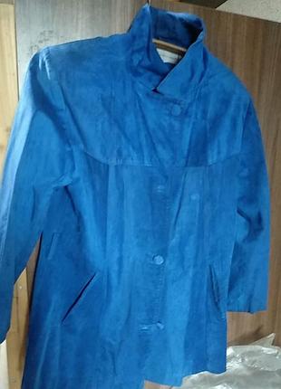 Куртка пиджак замшевая