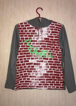 Кофта з капюшоном на хлопчика atlantic