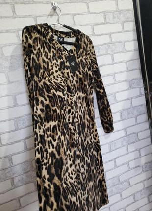Платье леопард4 фото